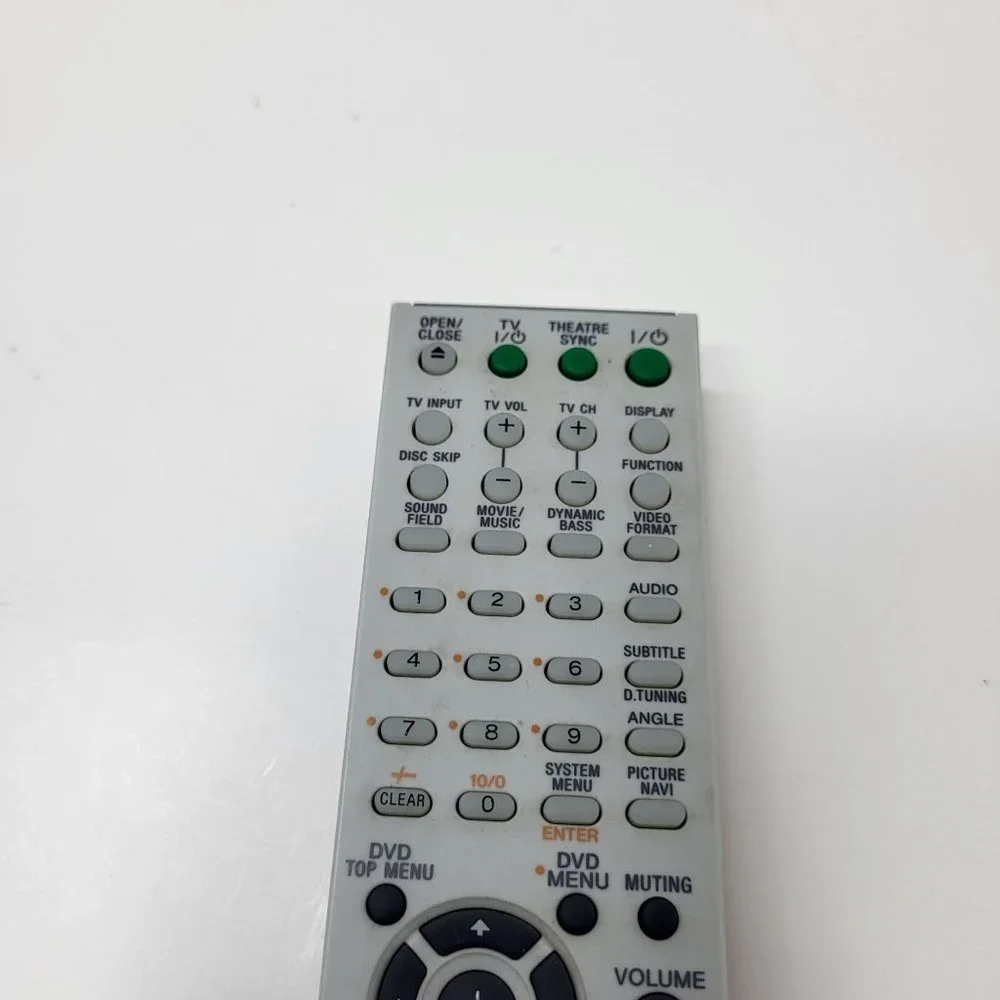 Sony RM-ADU005 Remote for Sony‎ DAVDZ230 DAVHDX265 DAVHDX266 -Cleaned & Tested